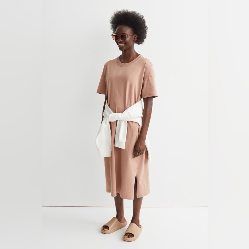 H&M | Calf-Length T-shirt Dress